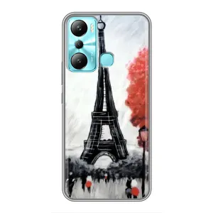 Чохол Ейфелева Вежа Infinix Hot 20i (X665E) - (AlphaPrint) (Вежа в Парижі)