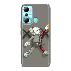 Чехлы для Infinix Hot 20i (X665E) - Bearbrick Louis Vuitton (PREMIUMPrint) (Беарбрик Джордан)