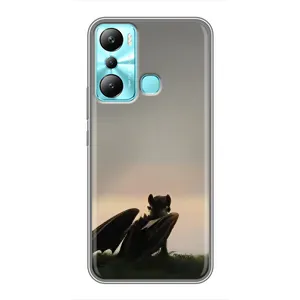 Чохол як приборкати дракона на Infinix Hot 20i (X665E) (Беззубик)