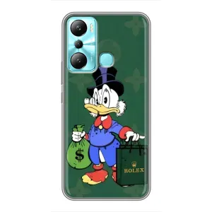 Чехли для Infinix Hot 20i (X665E) - Скрудж МакДак Louis Vuitton (PREMIUMPrint) (Богата Утка)