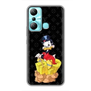 Чехли для Infinix Hot 20i (X665E) - Скрудж МакДак Louis Vuitton (PREMIUMPrint) (Богатство Макдака)