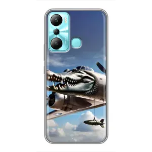 Чохол з мемом Тралалело тралала на Infinix Hot 20i (X665E) (Бомбардіро крокоділо)