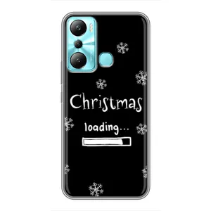 Рождественские, Праздничные Чехлы для Инфиникс Хот 20и (Christmas loading)