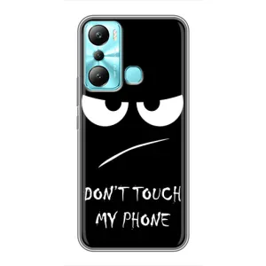 Чохол з принтом «Dont Touch» для Infinix Hot 20i (X665E)