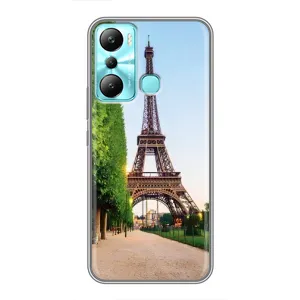 Чохол Ейфелева Вежа Infinix Hot 20i (X665E) - (AlphaPrint) (Дорога до Парижу)