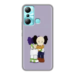 Чехлы для Infinix Hot 20i (X665E) - Bearbrick Louis Vuitton (PREMIUMPrint) (Дружба Беарбрик)