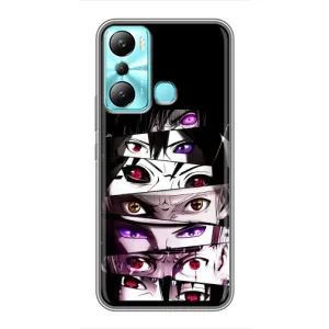 Чохол з принтом «Очі Anime» для Infinix Hot 20i (X665E)