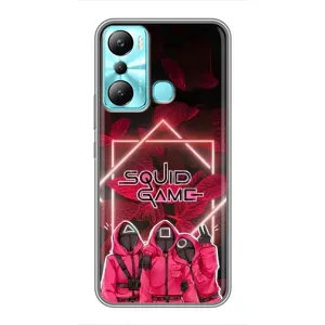 Чохол Гра в кальмара для Infinix Hot 20i (X665E) (Охоронці Гра кальмара)