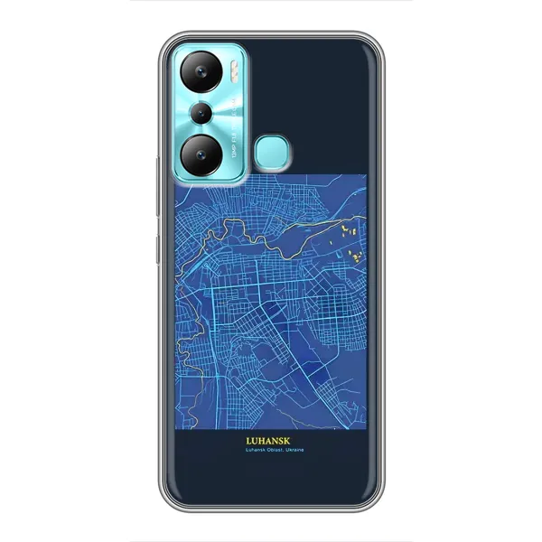 Чохол з принтом «Луганськ» для Infinix Hot 20i (X665E)