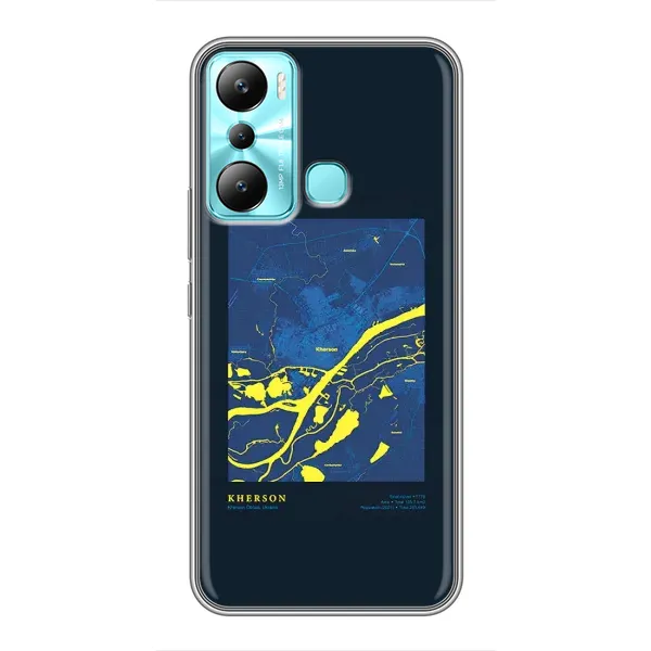 Чохол з принтом «Херсон» для Infinix Hot 20i (X665E)