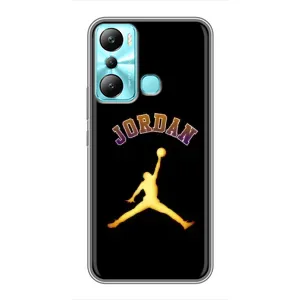 Чохли для Infinix Hot 20i (X665E) - з картинкою JORDAN (AlphaPrint) (Jordan Gold)