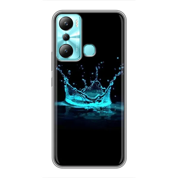 Чохол з принтом «Крапля корони» для Infinix Hot 20i (X665E) Чохол з принтом «Крапля корони» для Infinix Hot 20i (X665E)
