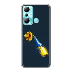 Чохол для Патріота України Infinix Hot 20i (X665E) - (AlphaPrint) (Коктель молотова)