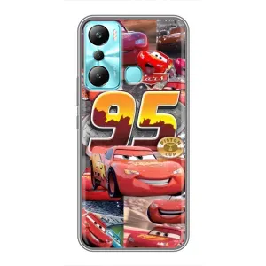 Силіконовий чохол Маквін для Infinix Hot 20i (X665E) (Колаж Блискавка Маквін)