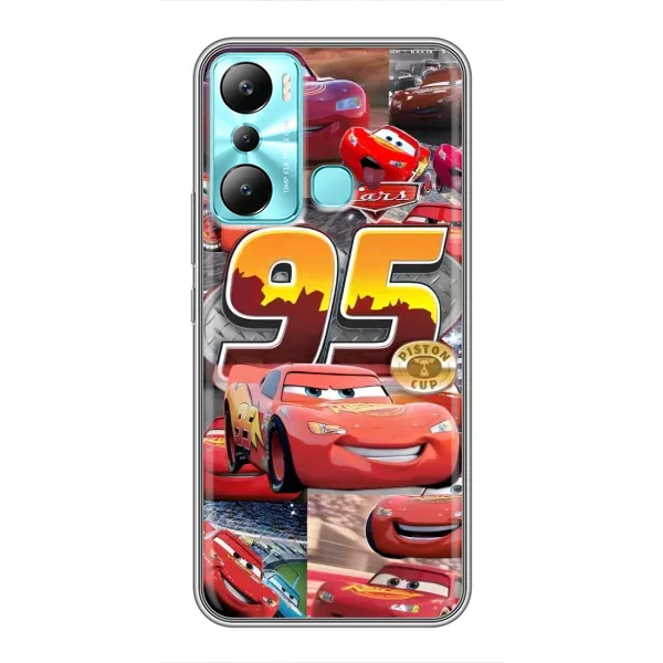 Чехол с принтом «Коллаж Молния Маквин» для Infinix Hot 20i (X665E)