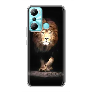 Чохол з картинкою ЛЕВ для Infinix Hot 20i (X665E) (VPrint) (Лев)