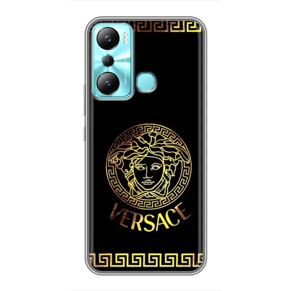 Чехол с принтом «Logo Versace» для Infinix Hot 20i (X665E)