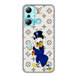 Чехли для Infinix Hot 20i (X665E) - Скрудж МакДак Louis Vuitton (PREMIUMPrint) (Макдак на стилі)
