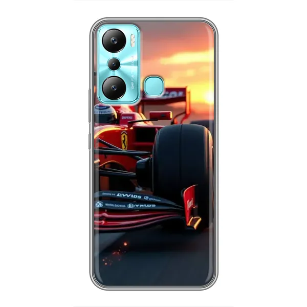Чохол з принтом «Макларен на заході» для Infinix Hot 20i (X665E)