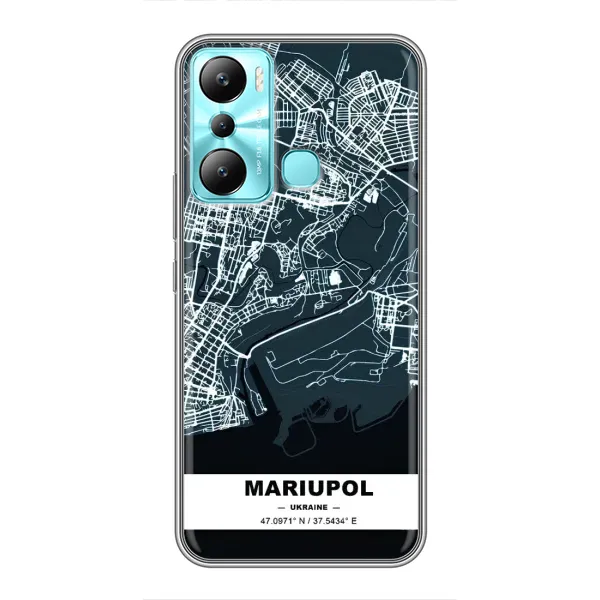 Чохол з принтом «Маріуполь» для Infinix Hot 20i (X665E)