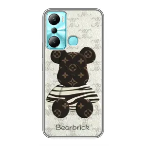 Крутые Чехлы Луи Виттон для Infinix Hot 20i (X665E) (AlphaPrint) (Медведь LV)