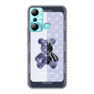 Крутые Чехлы Луи Виттон для Infinix Hot 20i (X665E) (AlphaPrint) (Медвежонок LV)