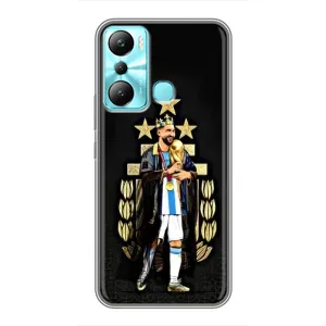Чохли для Infinix Hot 20i (X665E) (Leo чемпіон) (AlphaPrint) (Мессі Король)