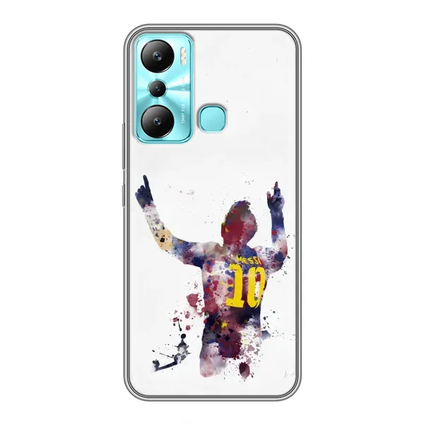 Чехол с принтом «Messi Barca» для Infinix Hot 20i (X665E) Чехол с принтом «Messi Barca» для Infinix Hot 20i (X665E)