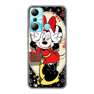 Чехол Disney Mouse Infinix Hot 20i (X665E) (PREMIUMPrint) (Минни peace)