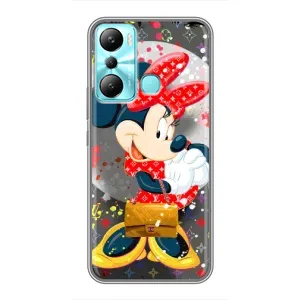 Чехол Disney Mouse Infinix Hot 20i (X665E) (PREMIUMPrint) (Minni с бантиком)