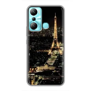 Чохол Ейфелева Вежа Infinix Hot 20i (X665E) - (AlphaPrint) (Нічний Париж)