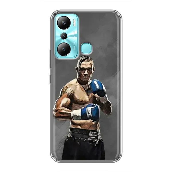 Чохол з принтом «Олександр Усик» для Infinix Hot 20i (X665E)