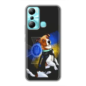 Чохли з картинкою собаки Патрон для Infinix Hot 20i (X665E) (AlphaPrint) (Патрон собачка)
