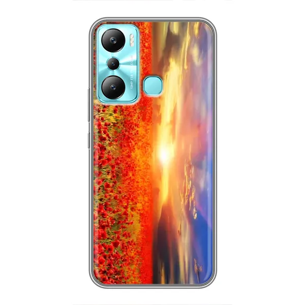 Чохол з принтом «Поле тюльпанів» для Infinix Hot 20i (X665E)