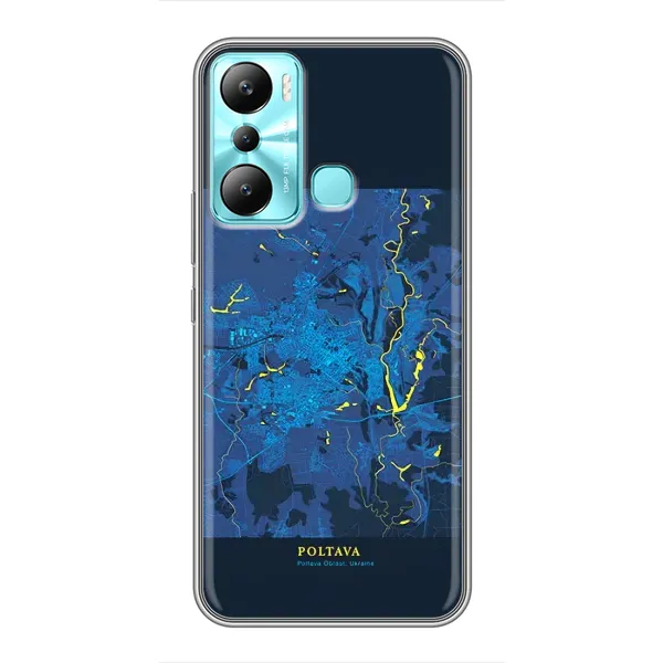 Чохол з принтом «Полтава» для Infinix Hot 20i (X665E)
