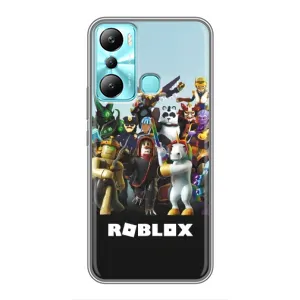 Чехлы с топовыми принтами для Инфиникс Хот 20и (ROBLEX)