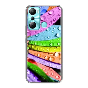 Чехлы (ART) Цветы на Infinix Hot 20i (X665E) (VPrint) (Семицветик)