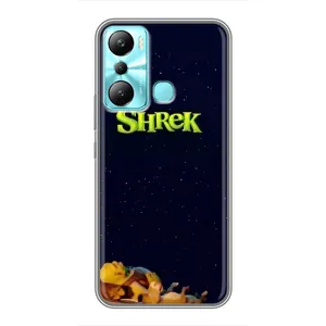 Чохол з мультфільмом Шрек на Infinix Hot 20i (X665E) (Відпочиваючий Шрек)