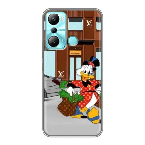 Чехли для Infinix Hot 20i (X665E) - Скрудж МакДак Louis Vuitton (PREMIUMPrint) (Скрудж ЛВ)