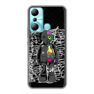 Чехлы для Infinix Hot 20i (X665E) - Bearbrick Louis Vuitton (PREMIUMPrint) (Стиль Bearbrick)