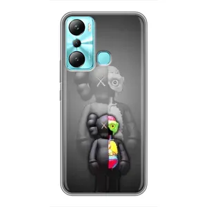 Чехлы для Infinix Hot 20i (X665E) - Bearbrick Louis Vuitton (PREMIUMPrint) (Тело Bearbrick)