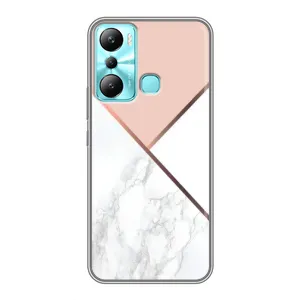 Мраморний чехол на Infinix Hot 20i (X665E) (VPrint) (Тройний мрамор)