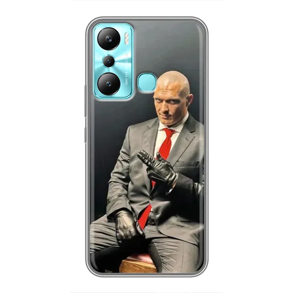 Чохол з принтом «Усик Hitman» для Infinix Hot 20i (X665E)
