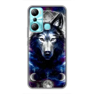 Захисні чохли для Інфінікс Хот 20i (X665E) (AlphaPrint) (ХІТ продаж) ВОВК (Вовк)