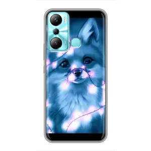 Чохли з картинкою Лисичка для Infinix Hot 20i (X665E) (VPrint) (Яскрава лисичка)