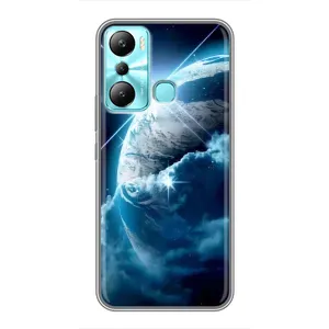Космічні Чохли для Інфінікс Хот 20i (X665E) (VPrint) (Земля з космоса)