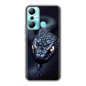 Чохол з картинкою 'Хижаки' для Infinix Hot 20i (X665E) (Чорна змія)