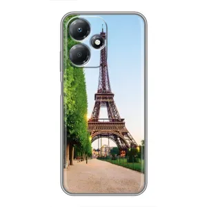 Чохол Ейфелева Вежа Infinix Hot 30 Play - (AlphaPrint) (Дорога до Парижу)