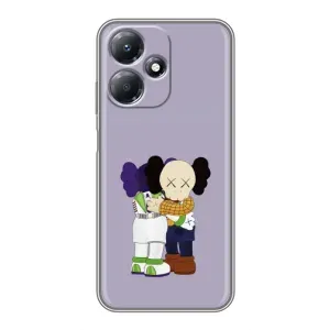 Чохли для Infinix Hot 30 Play - Bearbrick Louis Vuitton (PREMIUMPrint) (Дружба Беарбрік)