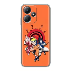 Naruto Anime Чохли для Інфінікс Хот 30 Плей (AlphaPrint) (команда Наруто)